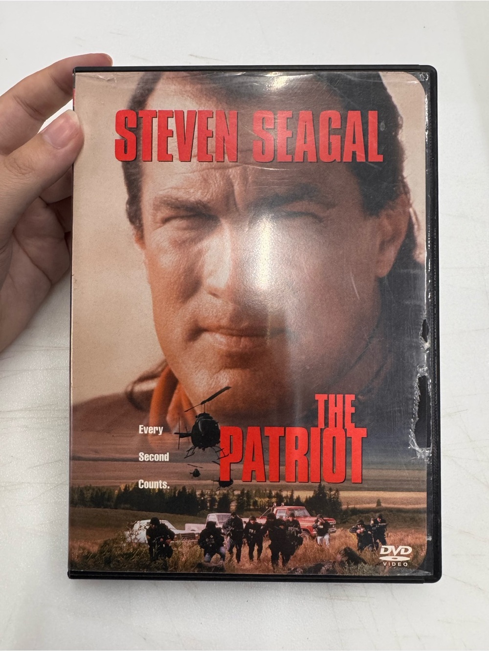Steven Seagal The Patriot DVD 1998 Widescreen Action Thriller Tested